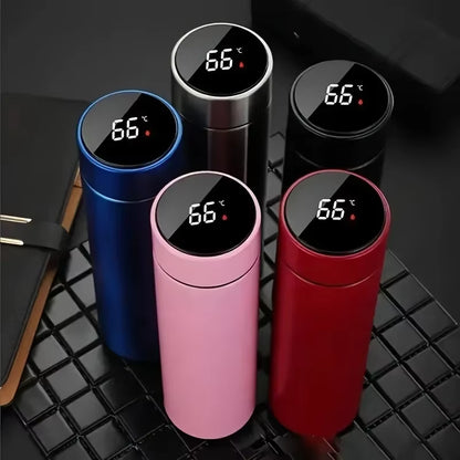 500ML Intelligent Stainless Steel Thermos Temperature Display Smart Water Bottle Vacuum Flasks Thermoses Christmas Gift