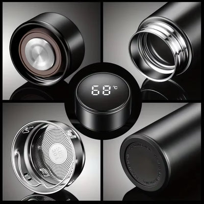 500ML Intelligent Stainless Steel Thermos Temperature Display Smart Water Bottle Vacuum Flasks Thermoses Christmas Gift